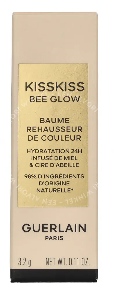 Guerlain Kisskiss Bee Glow Lip Balm 3.2g #389 Pearly Peach - Afbeelding 5
