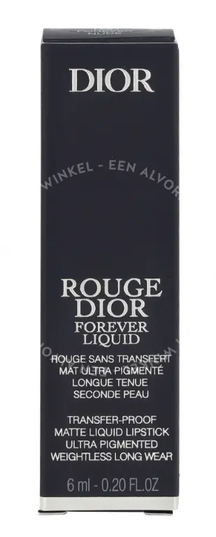 Dior Rouge Dior Forever Liquid Lipstick 6ml #100 Forever Nude Look - Afbeelding 5
