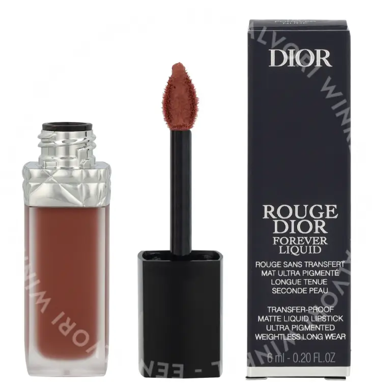 Dior Rouge Dior Forever Liquid Lipstick 6ml #100 Forever Nude Look - Afbeelding 4