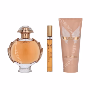 Paco Rabanne Olympea Giftset 190ml Edp Spray 80ml/Body Lotion 100ml/Edp Spray 10ml