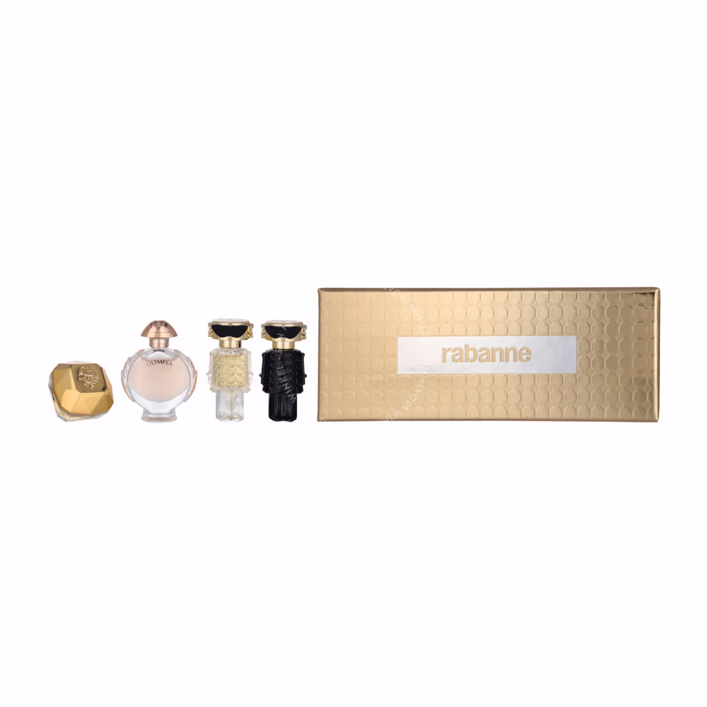 Paco Rabanne Feminine Set 19ml Lady Million 5ml/Olympea 6ml/Fame Parfum 4ml/Fame Edp 4ml - Afbeelding 3
