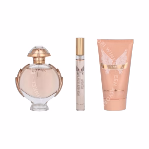 Paco Rabanne Olympea Giftset 135ml Edp Spray 50ml/Sensual Body Lotion 75ml/Travel Spray 10ml