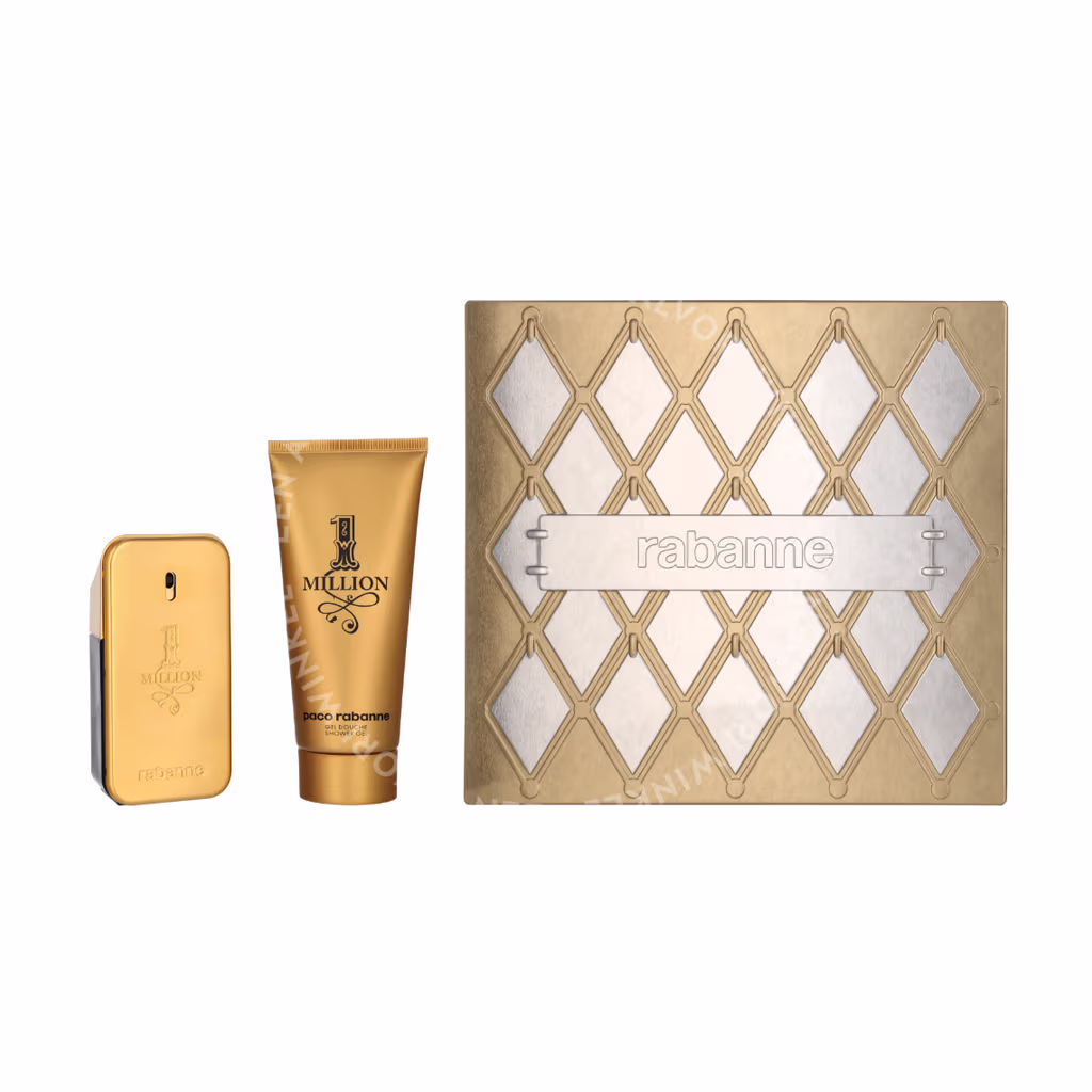 Paco Rabanne 1 Million Giftset 150ml Edt Spray 50ml/Shower Gel 100ml - Afbeelding 3