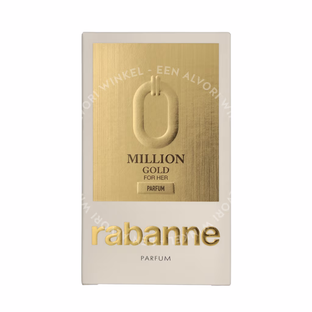 Paco Rabanne Million Gold For Her Parfum 30ml - Afbeelding 2
