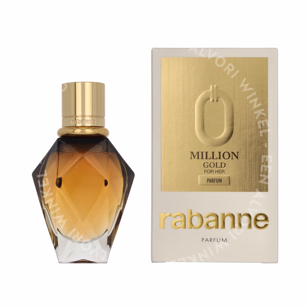 Paco Rabanne Million Gold For Her Parfum 30ml - Afbeelding 3