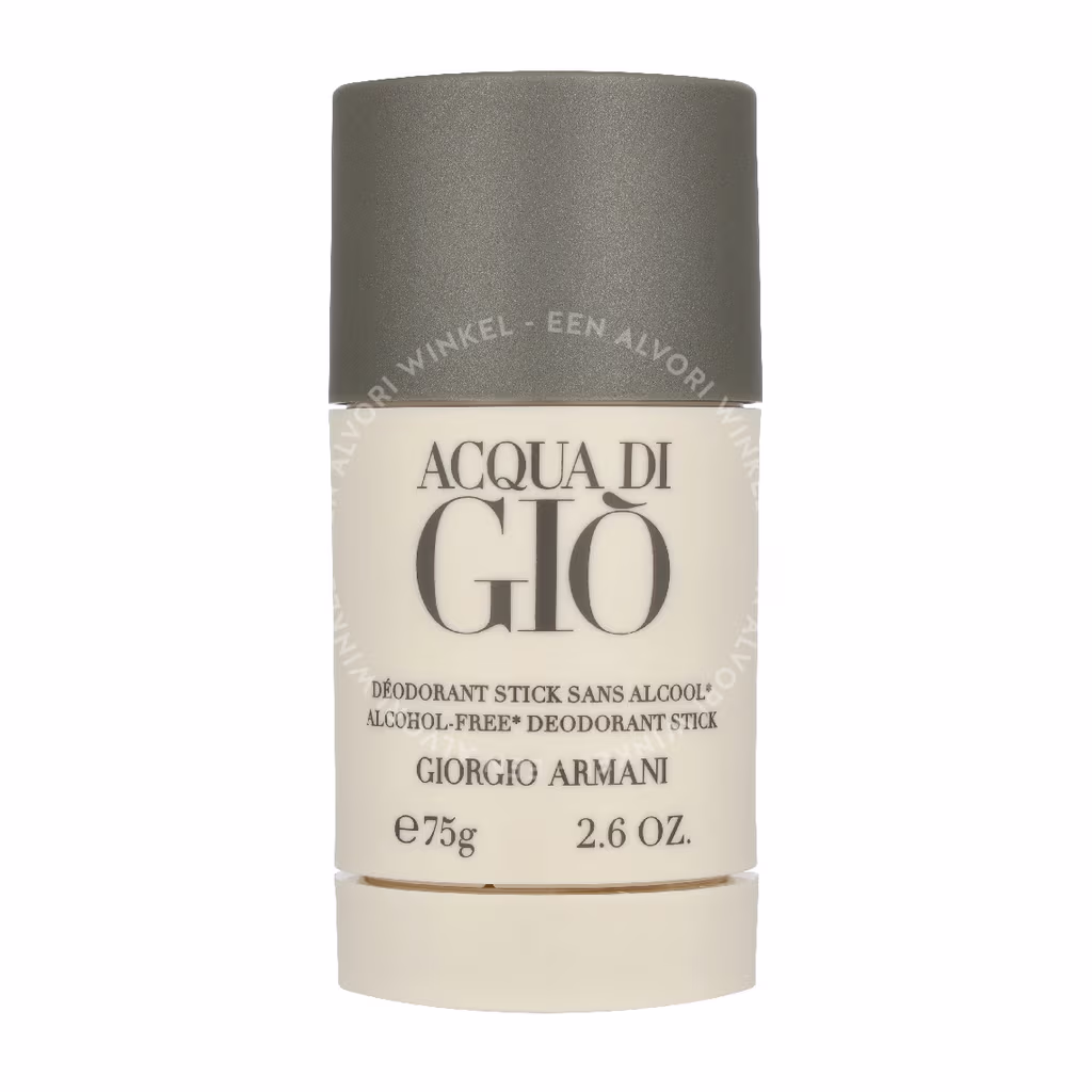 Armani Acqua Di Gio Pour Homme Deo Stick 75g Alcohol-Free