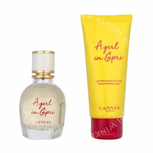 Lanvin A Girl In Capri Giftset 150ml Edt Spray 50ml/Body Lotion 100ml