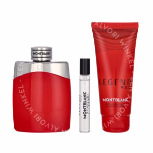 Montblanc Legend Red Giftset 207.5ml Edp Spray 100ml/Edp Spray 7,5ml/All-Over Shower Gel 100ml