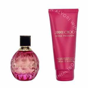 Jimmy Choo Rose Passion Giftset 160ml Edp Spray 60ml/Perfumed Body Lotion 100ml