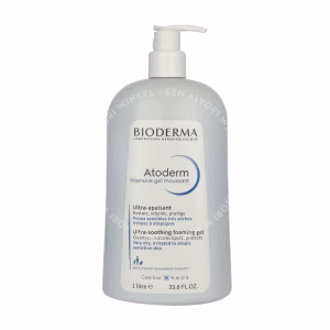 Bioderma Atoderm Intensive Anti-Itching Cleansing Gel 1000ml Irritated Skin With Atopic Tendency