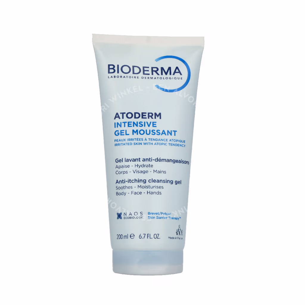 Bioderma Atoderm Intensive Anti-Itching Cleansing Gel 200ml Irritated Skin With Atopic Tendency - Afbeelding 2
