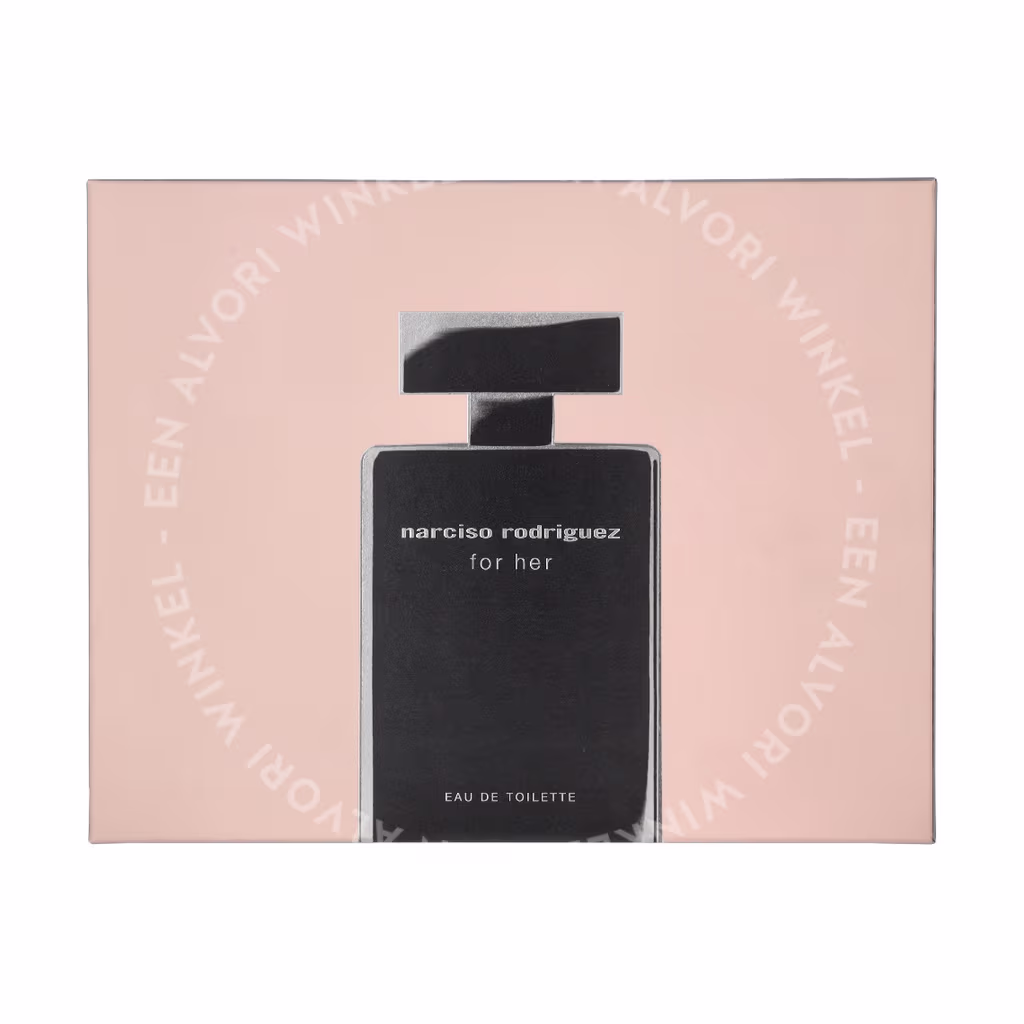 Narciso Rodriguez For Her Giftset 160ml Edt Spray 100ml/Body Lotion 50ml/Edt Spray 10ml - Afbeelding 2