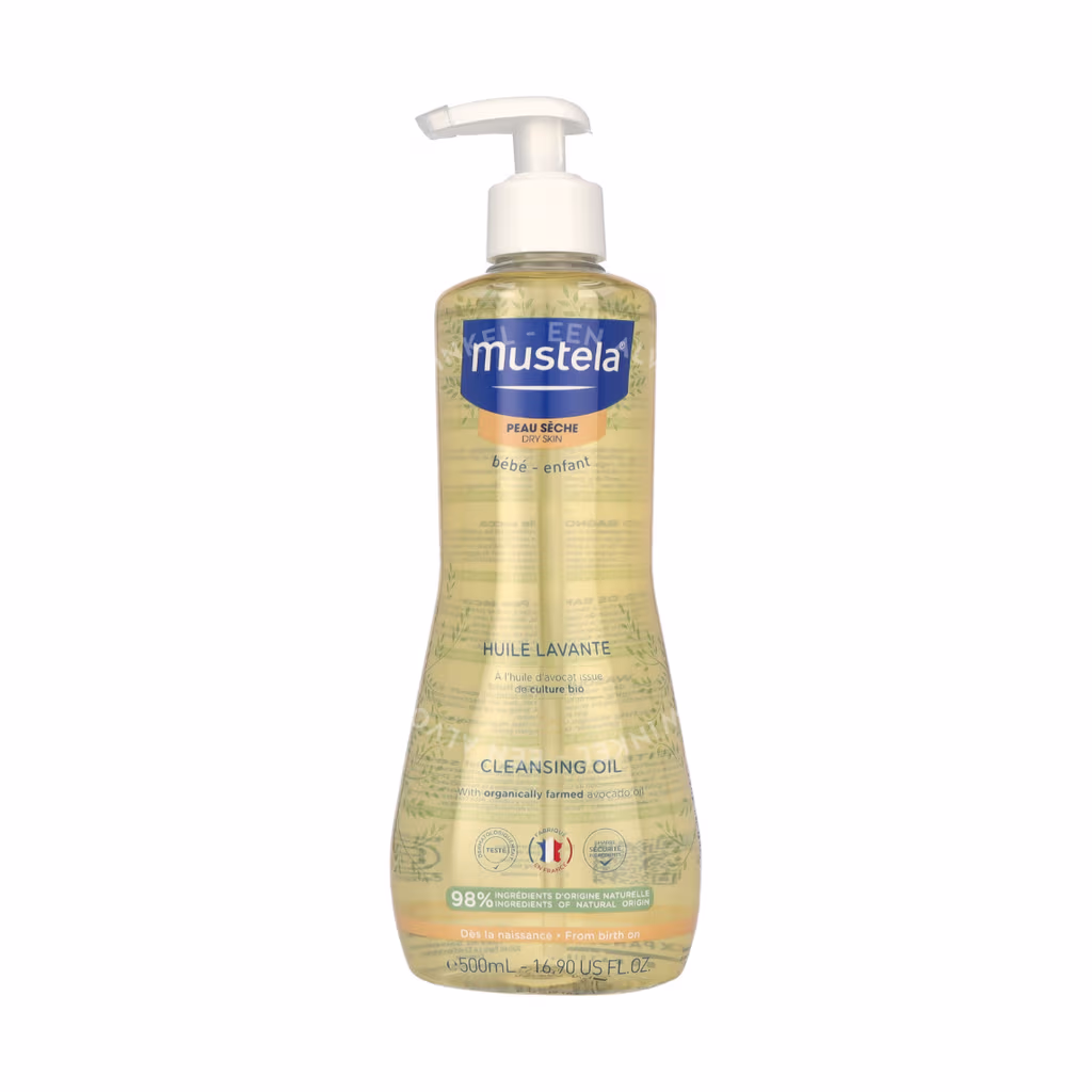 Mustela Cleansing Oil 500ml Dry Skin - Afbeelding 2