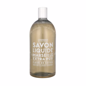 Compagnie De Provence Marseille Liquid Soap 1000ml Cotton Flower