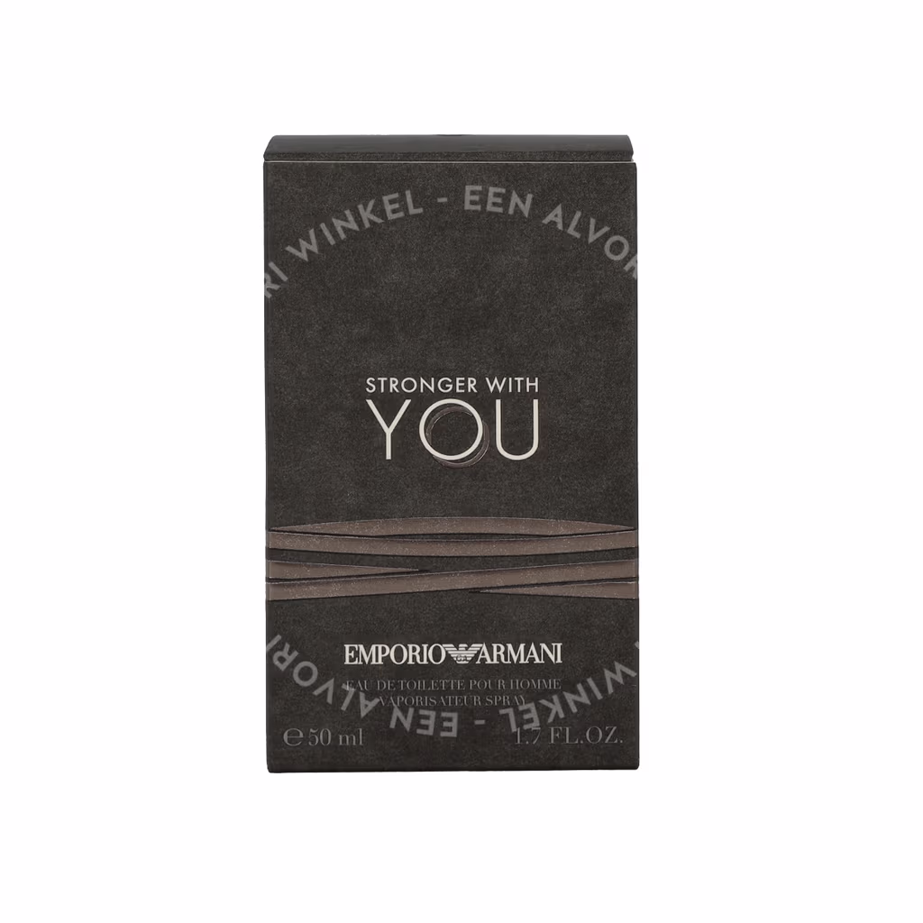 Armani Stronger With You Pour Homme Edt Spray 50ml - Afbeelding 2
