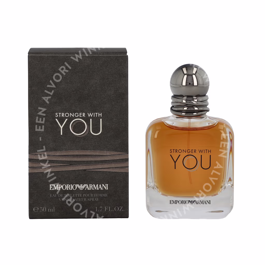 Armani Stronger With You Pour Homme Edt Spray 50ml - Afbeelding 3