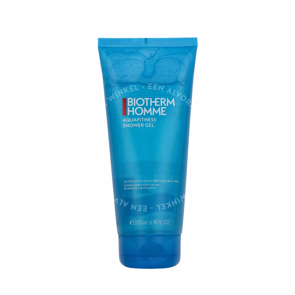 Biotherm Homme Aquafitness Shower Gel 200ml Revitalizing Shower Gel Body And Hair - Afbeelding 2