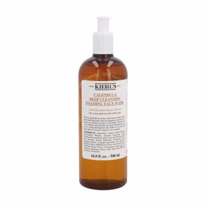 Kiehl's Calendula Deep Cleansing Foaming Face Wash 500ml For A Normal-To-Oily Skin Type
