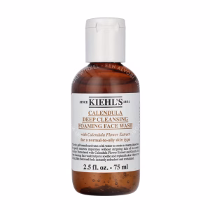 Kiehl's Calendula Deep Cleansing Foaming Face Wash 75ml For A Normal-To-Oily Skin Type