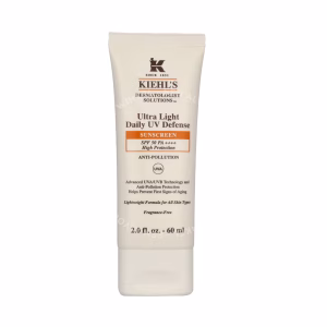 Kiehl's D.S. Ultra Light Daily UV Defense Sunscreen SPF50 60ml Anti-Pollution For All Skin Types