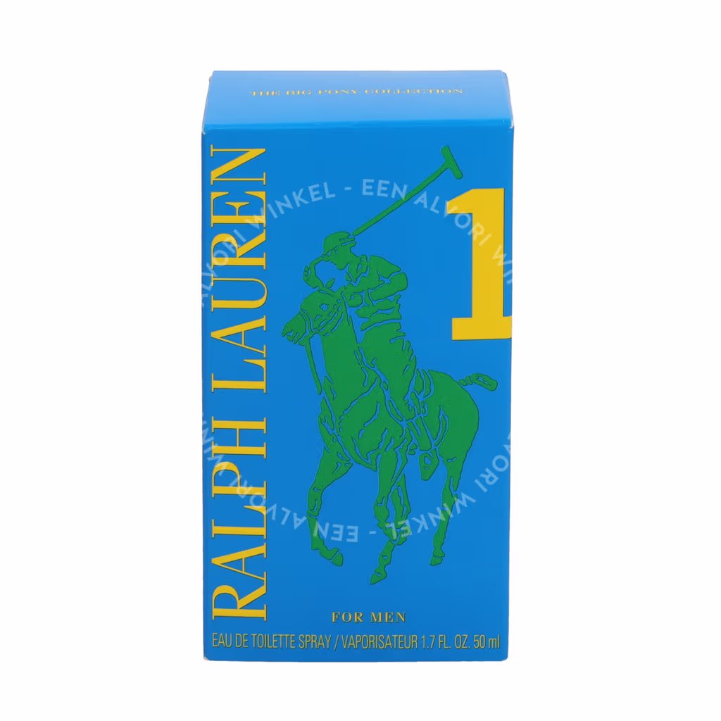 Ralph Lauren Big Pony 1 Blue For Men Edt Spray 50ml - Afbeelding 2