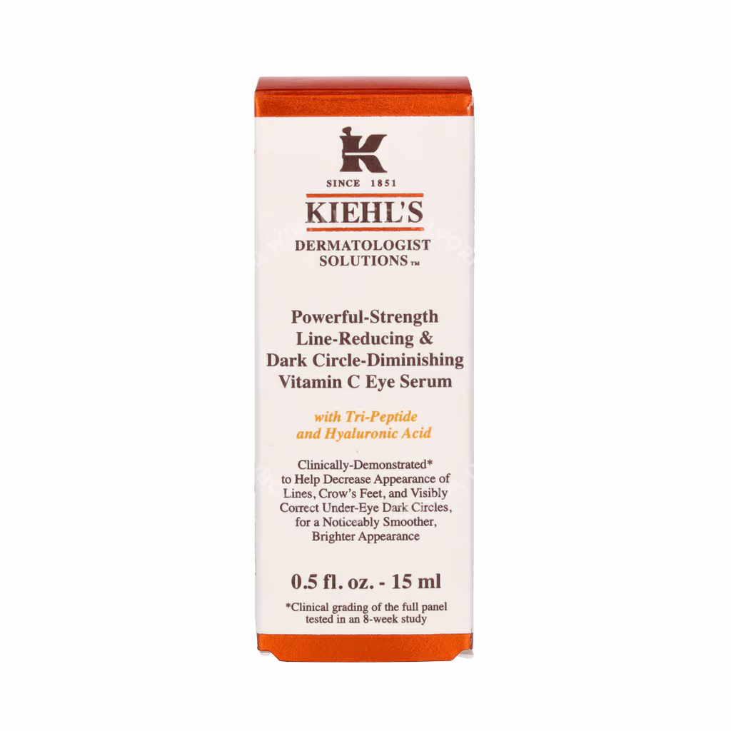 Kiehl's D.S. Powerful-Strenght Vitamin C Eye Serum 15ml Line-Reducing & Dark Circle-Diminishing - Afbeelding 2