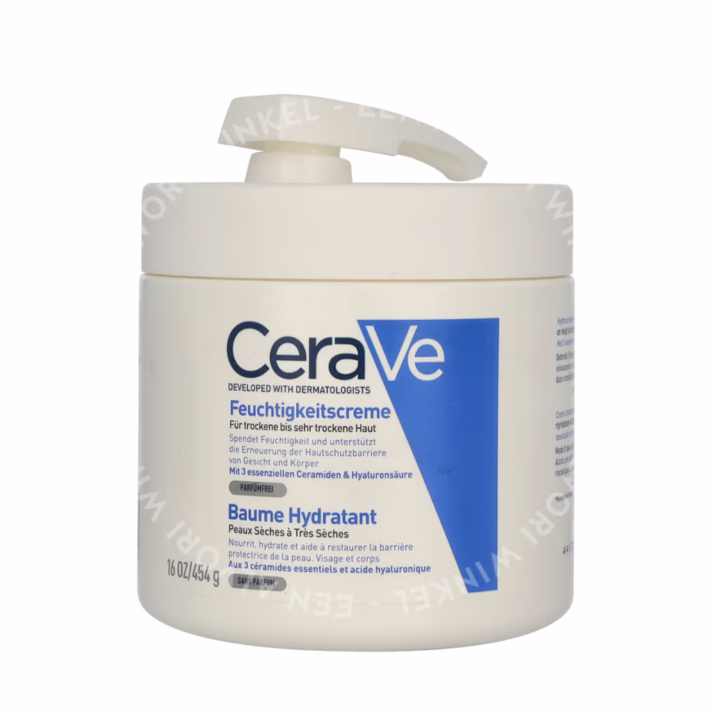 CeraVe Moisturising Cream w/Pump 454g For Dry To Very Dry Skin