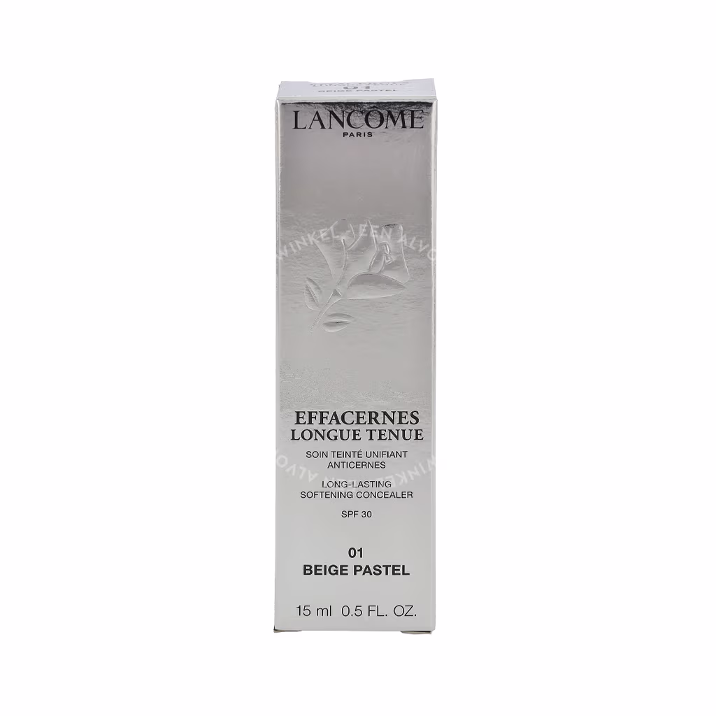Lancome Effacernes Longue Tenue Softening Concealer SPF30 15ml #01 Beige Pastel - Afbeelding 2