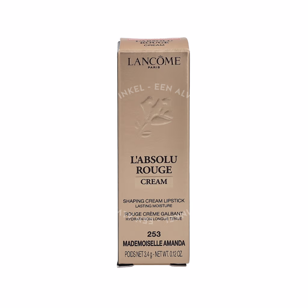 Lancome L'Absolu Rouge Cream Lipstick 3.4g #253 Mademoiselle Amanda - Afbeelding 2