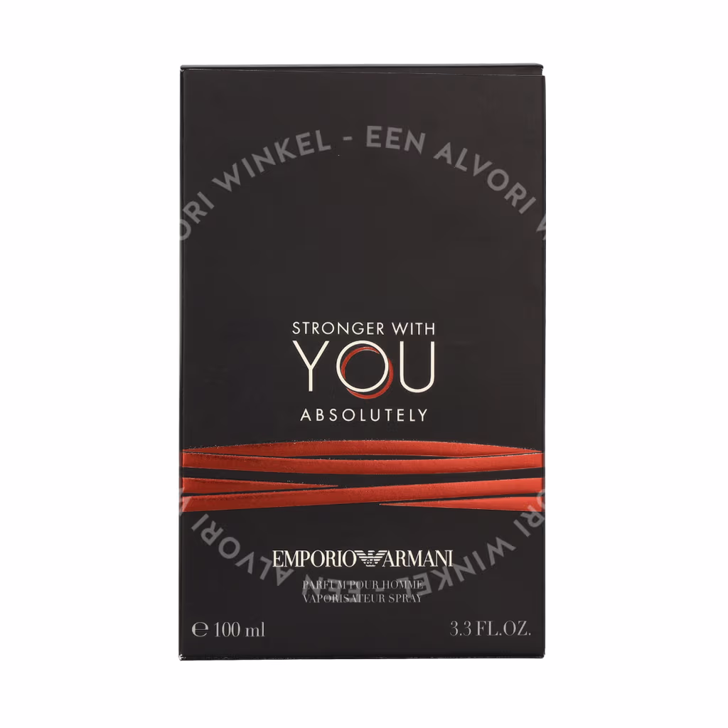 Armani Stronger With You Absolutely Edp Spray 100ml - Afbeelding 2