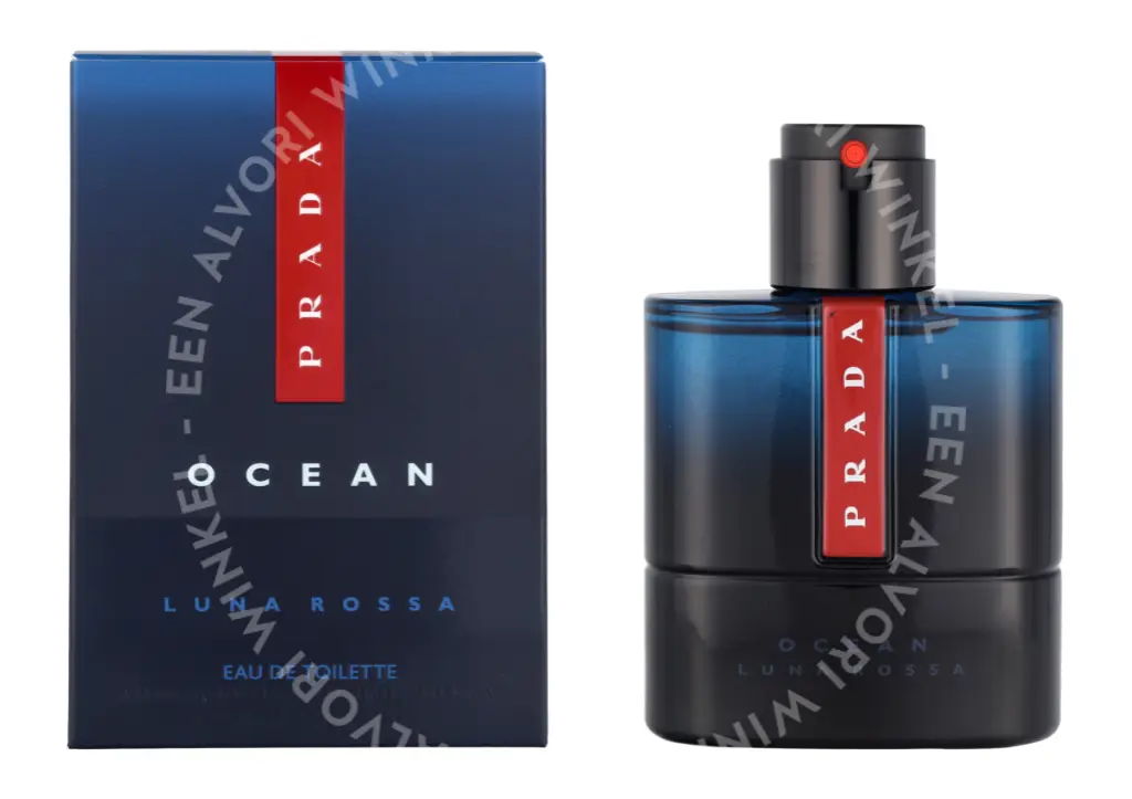 Prada Luna Rossa Ocean Pour Homme Edt Spray 50ml - Afbeelding 4