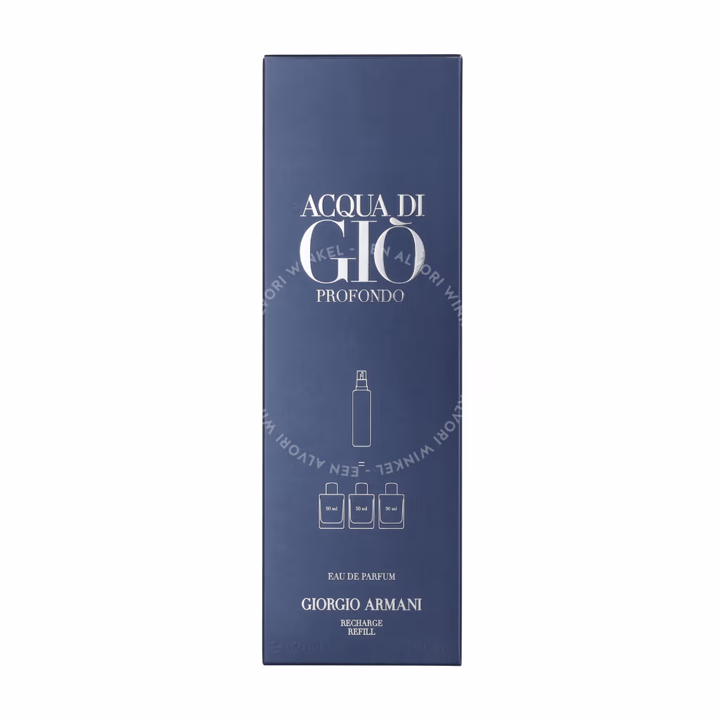 Armani Acqua Di Gio Profondo Edp Spray Refill 150ml - Afbeelding 2