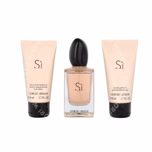Armani Si Giftset 150ml Edp Spray 50ml/Shower Gel 50ml/Body Lotion 50ml