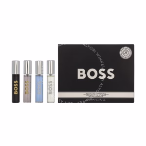 Boss Miniatures Set 40ml 4x10ml - Boss Bottled Edt 10ml/Infinite Edp 10ml/EDP 10ml/Parfum 10ml
