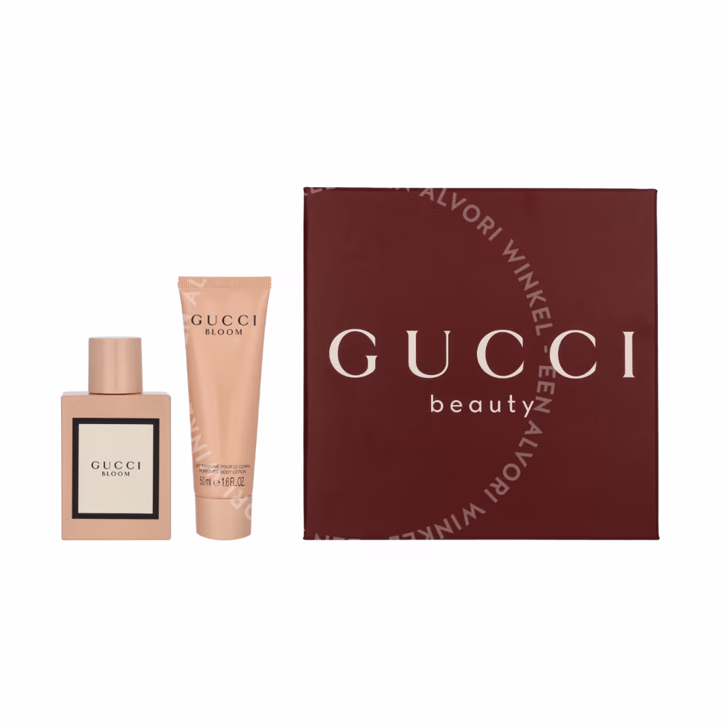 Gucci Bloom Giftset 100ml Edp Spray 50ml/Body Lotion 50ml - Afbeelding 3