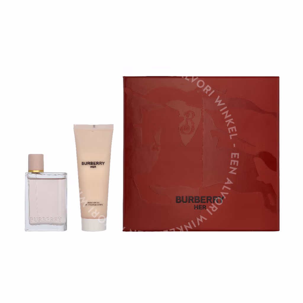 Burberry Her Giftset 125ml Edp Spray 50ml/Body Lotion 75ml - Afbeelding 3