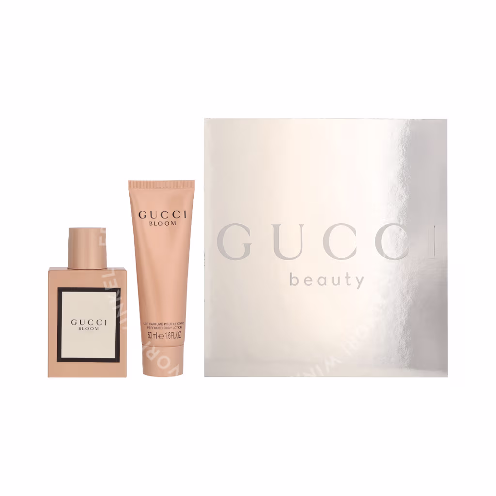 Gucci Bloom Giftset 100ml Edp Spray 50ml/Body Lotion 50ml - Afbeelding 3