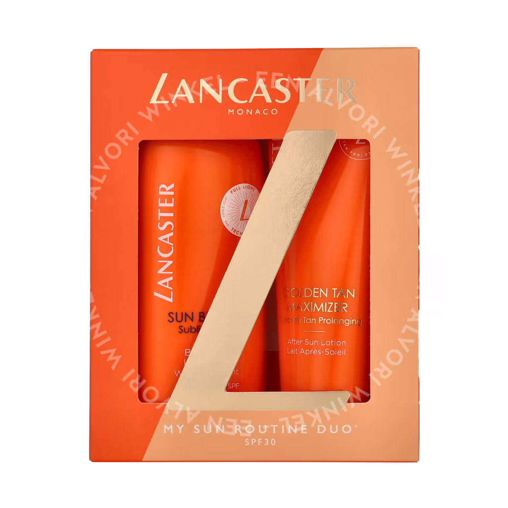 Lancaster Sun Beauty Set 300ml Body Milk SPF30 175ml/Golden Tan Maximizer 125ml - Afbeelding 2