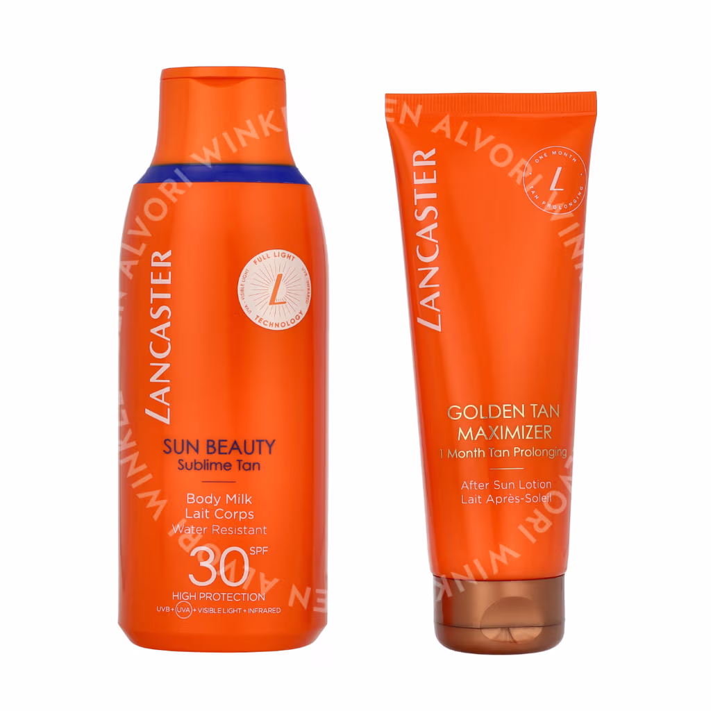 Lancaster Sun Beauty Set 300ml Body Milk SPF30 175ml/Golden Tan Maximizer 125ml