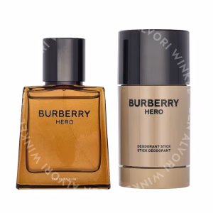 Burberry Hero Giftset 125ml Edp Spray 50ml/Deo Stick 75ml
