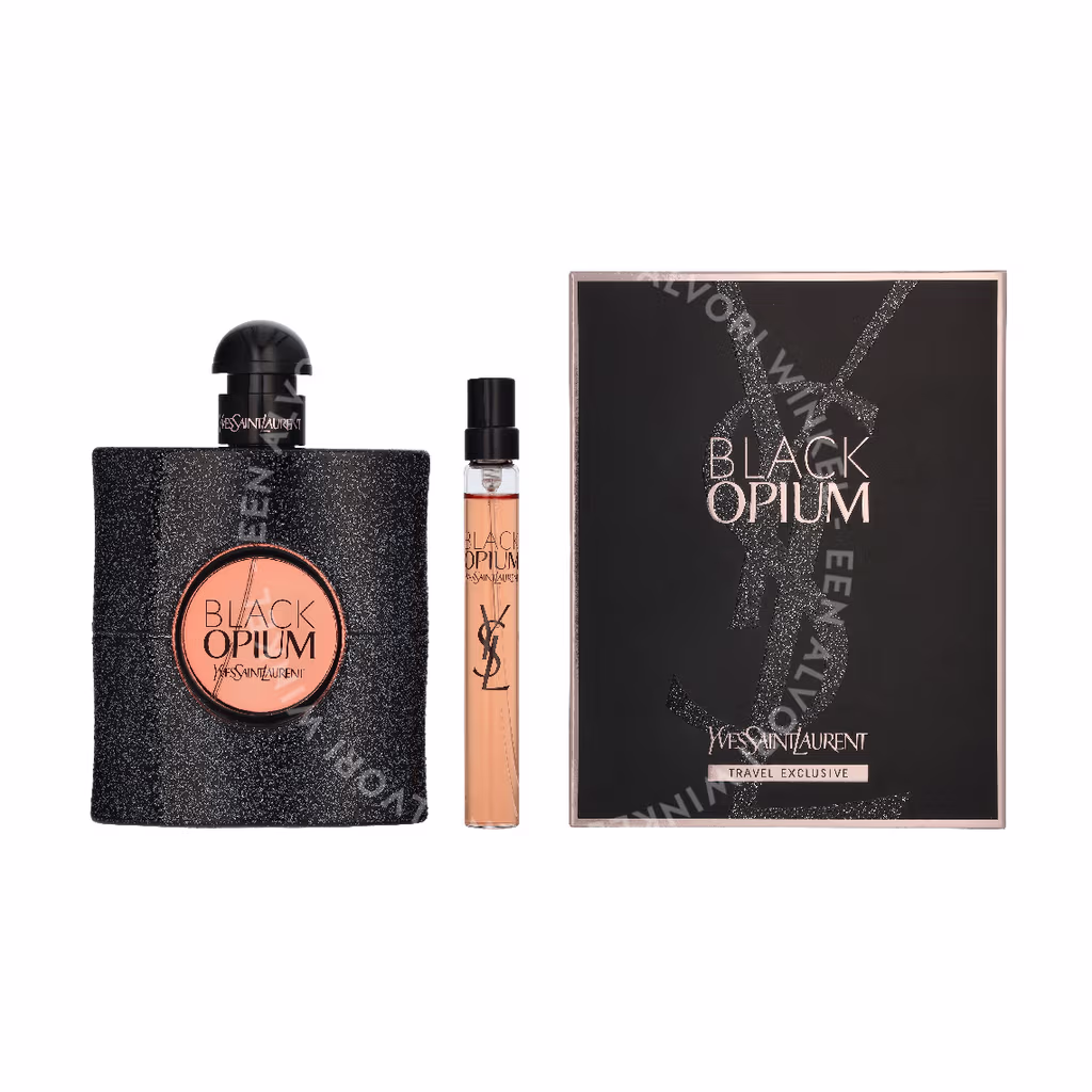 YSL Black Opium Giftset 100ml Edp Spray 90ml/Edp Spray 10ml - Afbeelding 3