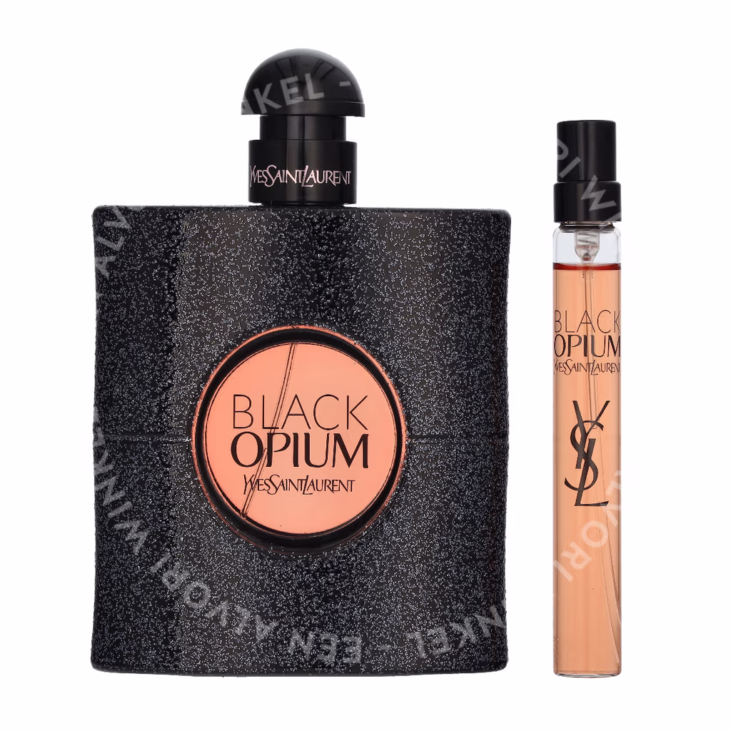 YSL Black Opium Giftset 100ml Edp Spray 90ml/Edp Spray 10ml