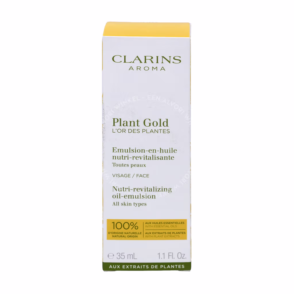 Clarins Plant Gold Nutri-Revitalizing Oil-Emulsion 35ml All Skin Types - Afbeelding 2