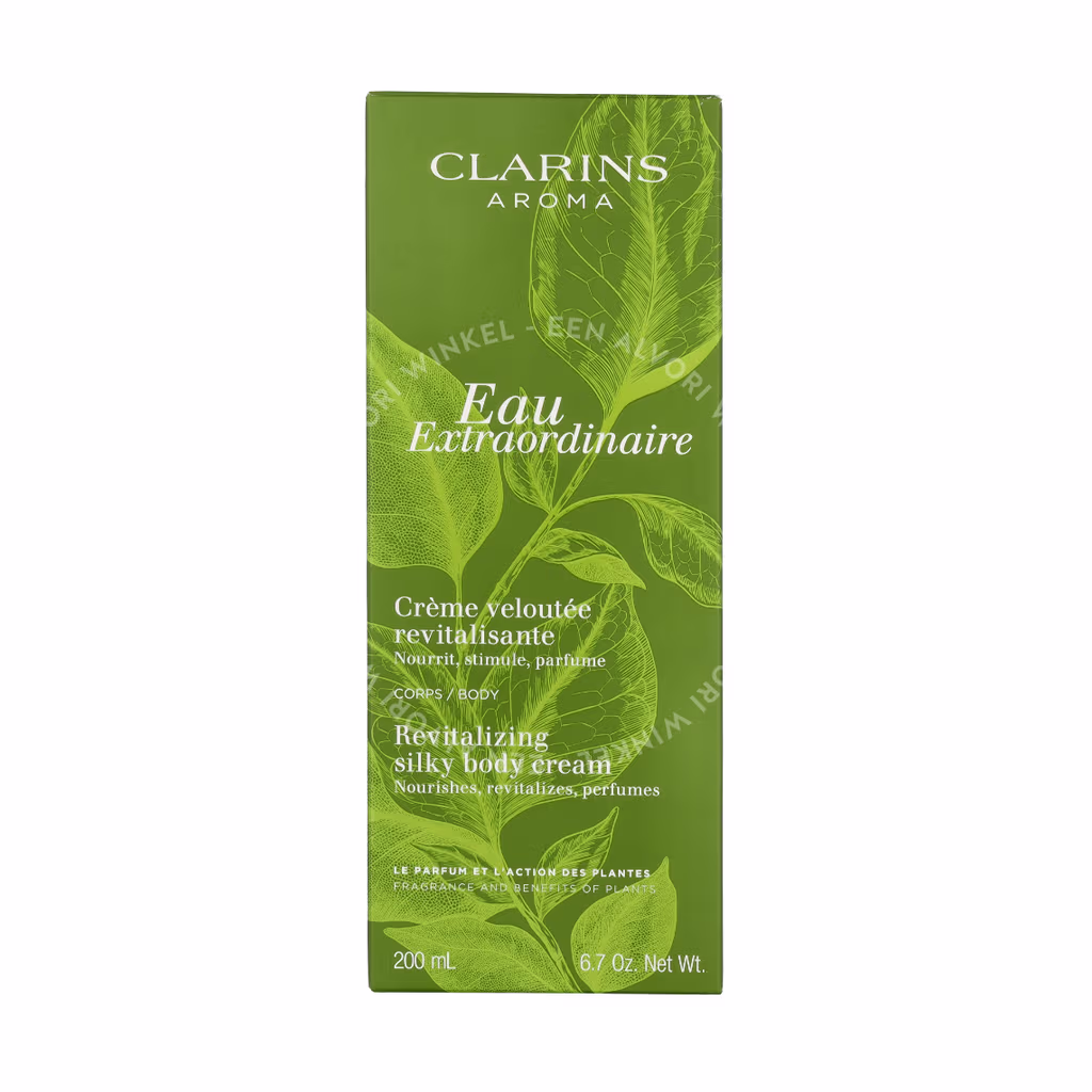 Clarins Eau Extraordinaire Revitalizing Silky Body Cream 200ml - Afbeelding 2