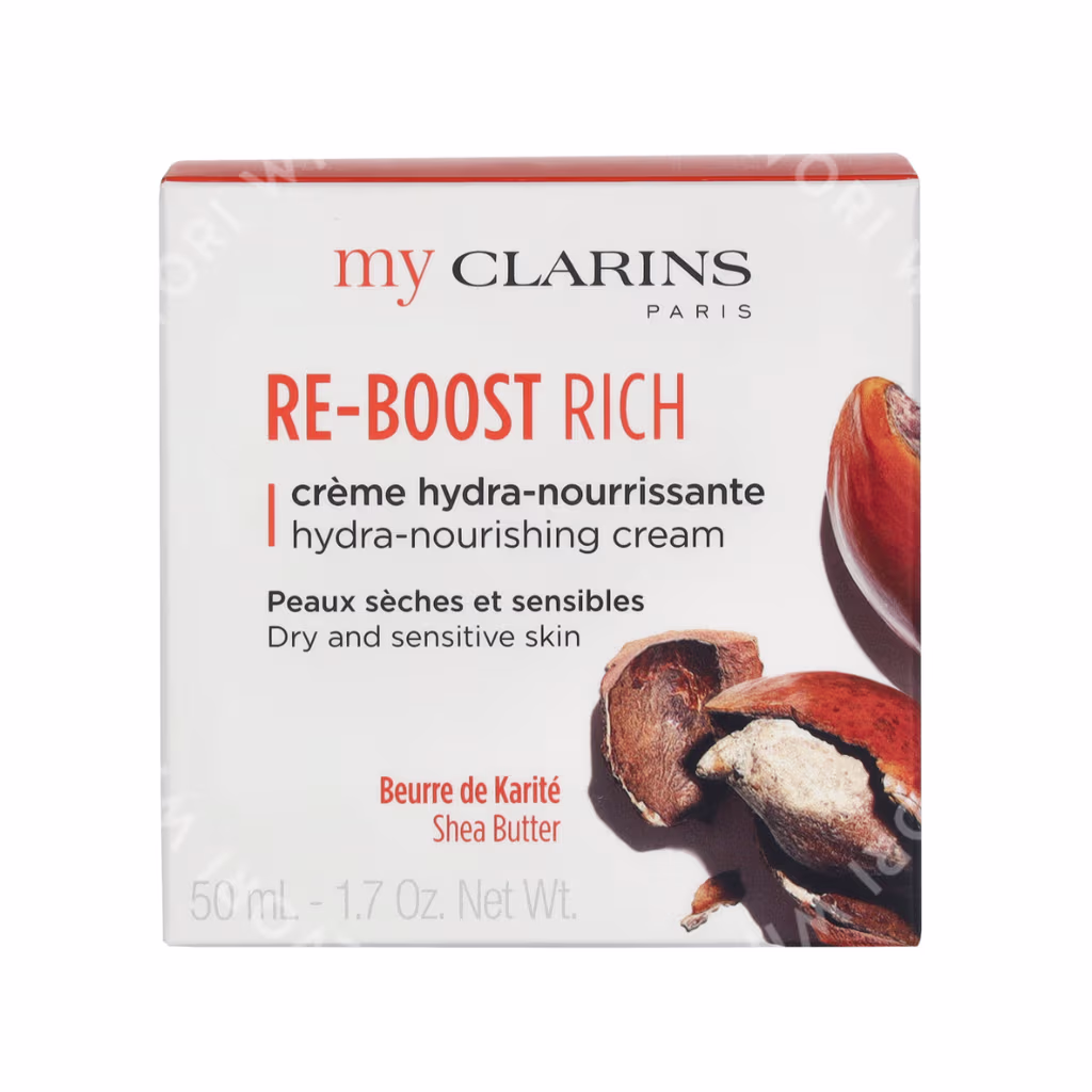 Clarins Re-Boost Rich Hydra-Nourishing Cream 50ml Dry And Sensitive Skin - Afbeelding 2