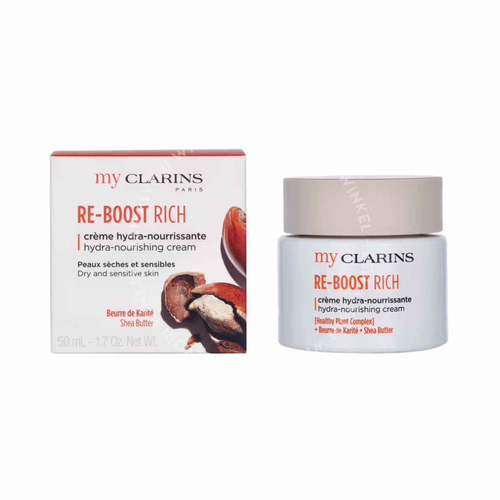 Clarins Re-Boost Rich Hydra-Nourishing Cream 50ml Dry And Sensitive Skin - Afbeelding 3