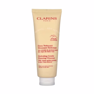 Clarins Hydrating Gentle Foaming Cleanser 125ml Normal To Dry Skin