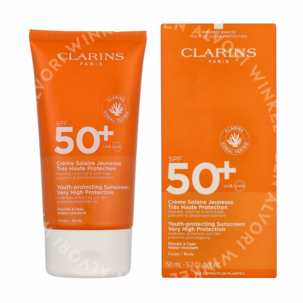 Clarins Youth-Protecting Sunscreen SPF50+ 150ml Body - Afbeelding 3