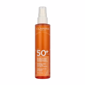 Clarins Glowing Sun Care Mist SPF50+ 150ml Lightweight, Non-Greasy
