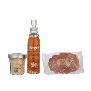 Blancreme Body Essentials Trio Set 160ml Vanilla Fresh Water 50ml/Vanilla Scrub 40ml/Vanilla Soap 70gr